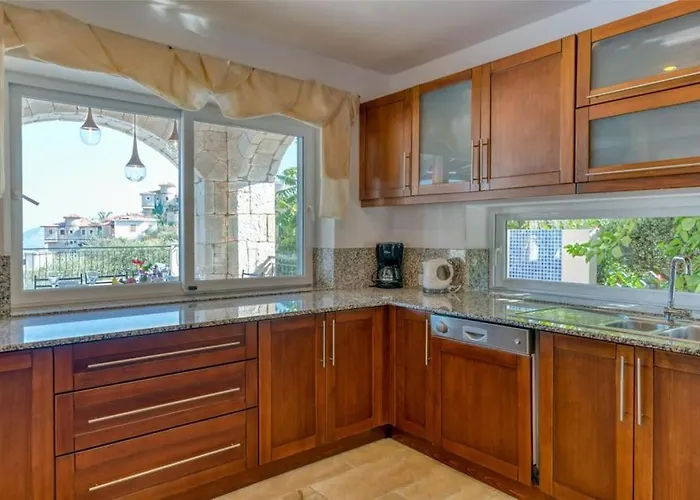 别墅 Yaz Amazing Sea View And Meis Island View 卡斯