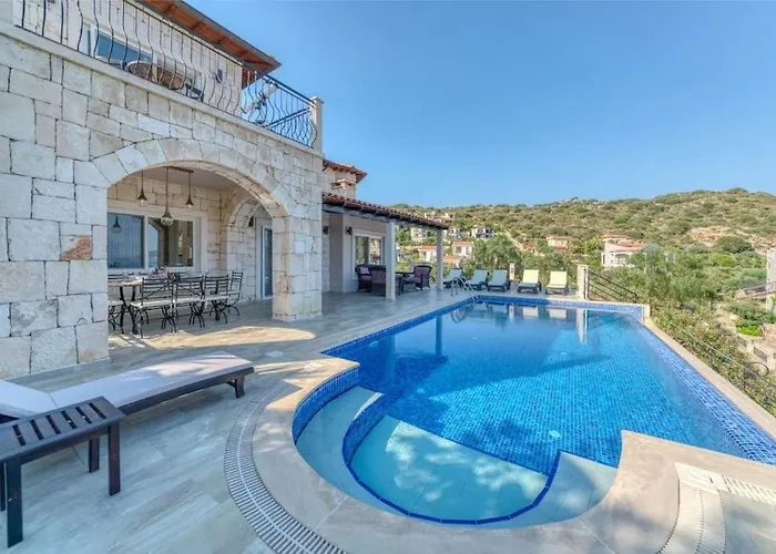 Yaz Amazing Sea View And Meis Island View Villa